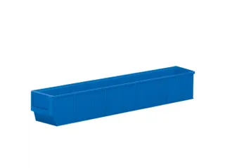 stellingbak,HxBxD 81x91x500mm,PP,blauw - 1