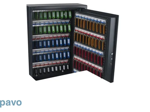 Sleutelkast Pavo high security 100 haken 550x400x120mm elektronisch