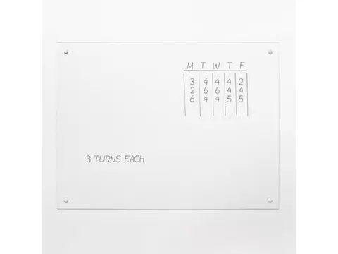 Tableau en Verre Naga 90 x 120 cm Transparent