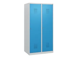schoollocker,HxBxD 1530x800x500mm,2vak,vak B 400mm,cil.-slot - 2