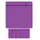 Magneet scrum 75x75mm paars 5 stuks
