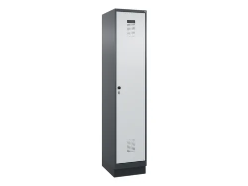 locker voor scheiding van kleding,HxBxD 1950x400x500mm,1vak