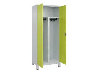 PBM-locker,HxBxD 1950x800x500mm,2vak,vak B 400mm,draaigrendel - 2