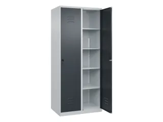 wasgoedverdeelkast,HxBxD 1850x800x500mm,vak B 400mm,cilinderslot - 2