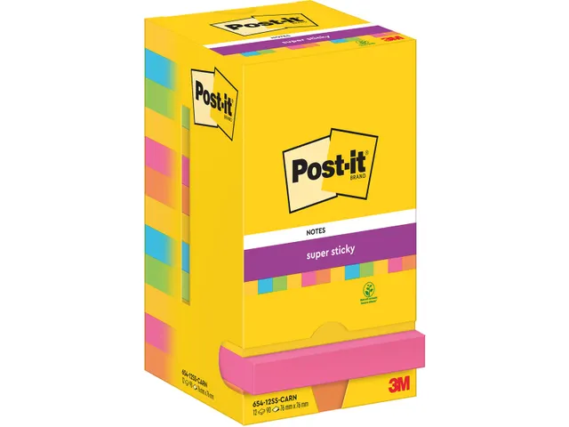 Notes Carnival 90v 76x76mm 12 bl