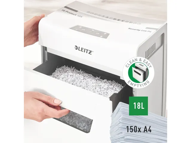 Papiervernietiger Leitz IQ Protect Premium 10X P-4 snippers