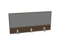 opzetpaneel bureau aanbouw achter NV bruin hickory BN8078-grijs 1200mm