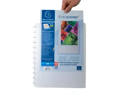 Showalbum Kreacover PP ring 40 tas wit