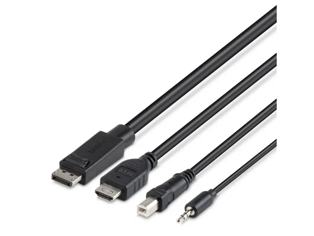 Dual Head HDMI/DP Combo Cable 0.3m