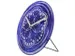Horloge de Table/Murale 20 cm-Silent-Indigo-Verre Trempé-NeXtime Cosm