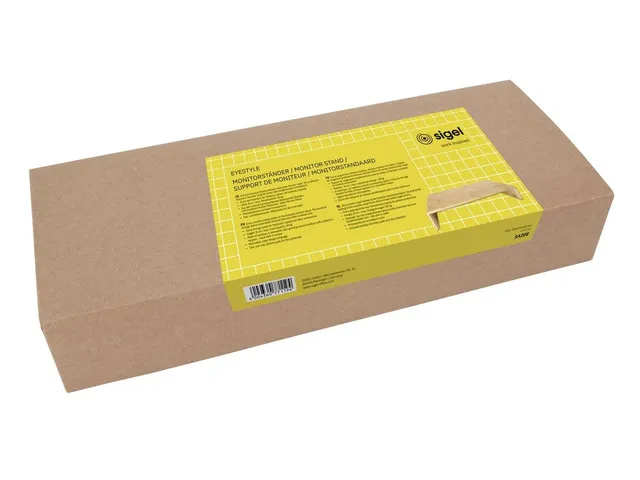 Support d'écran Eyestyle beige bambou 500x80x195mm