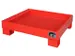 Bac De Rétention Acier Hxlxp 220x900x800mm Capacité 68l Sans Cailleb