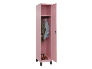 locker,HxBxD 1950x400x500mm,1vak,vak B 400mm,cil.-slot,voeten - 1
