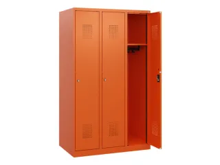 schoollocker,HxBxD 1530x900x500mm,3vak,vak B 300mm,cil.-slot - 1