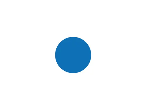 plaksymbool,cirkel,Ø 50mm,PVC,blauw