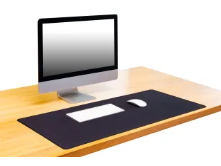 Bureauomat 90x40cm zwart - 4