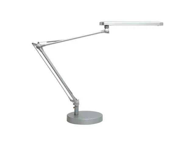 Bureaulamp Unilux led Mambo 2.0 dimbaar Zilvergrijs