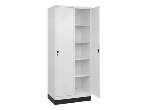 wasgoedverdeelkast,HxBxD 1950x800x500mm,vak B 400mm,cilinderslot