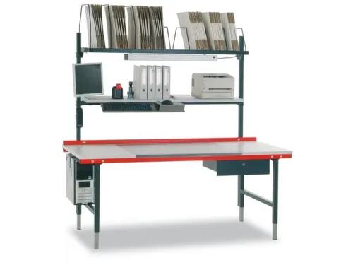 opzetmagazijn,v. paktafel,HxBxD 400x1600x600mm,m. 4beugels groot