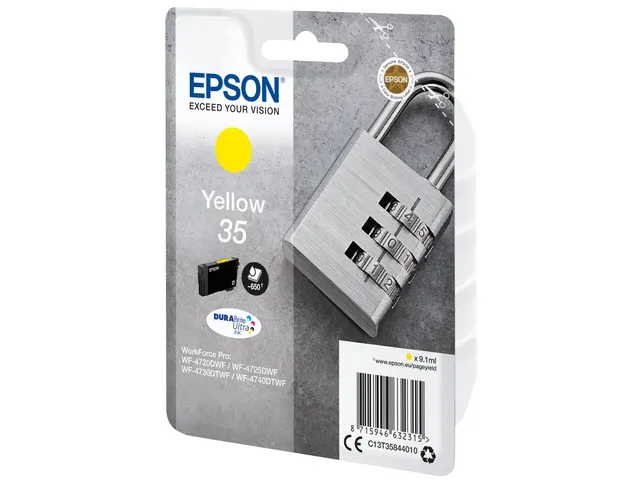 Singlepack Yellow 35 DURABrite Ultra Ink