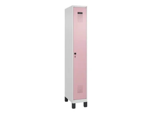 locker,HxBxD 1950x300x500mm,1vak,vak B 300mm,draaigrendel,voeten