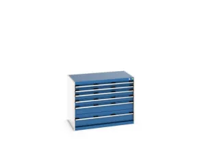 ladekast HxBxD 800x1050x650mm 6laden zware lasten RAL7035 RAL5010 - 8