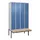 locker met bank,HxBxD 2120x1200x815mm,4vak,vak B 300mm,draaigrendel