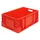 Stapelkrat Pp Hxlxb 220X600X400Mm 40L Rood