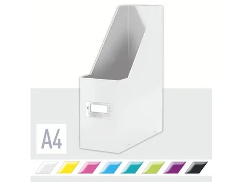 Tijdschriftcassette Leitz Click & Store Wit 77% gerecycled karton