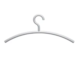 Kledinghanger MAUL acryl 460X190mm wit 5 stuks - 1