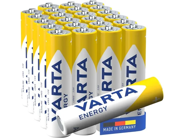Batterij Varta Energy 24x AAA Voordeelbundel