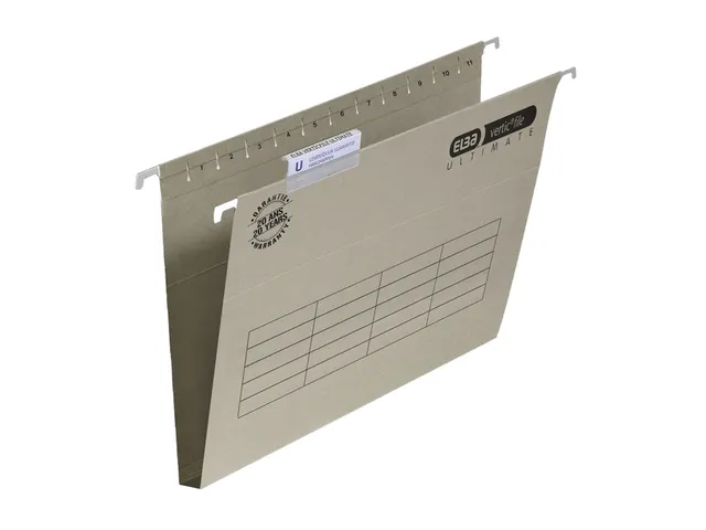 Hangmap Elba Verticfile+ Ultimate A4 30Mm U-bodem Grijs