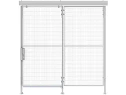 Schuifdeur Voor Veiligheidshek B 800mm Smart Fix Cilinderslot 2200 Mm