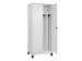locker voor scheiding van kleding,HxBxD 1950x800x500mm,2vak