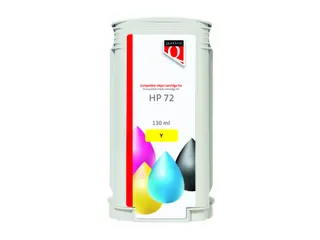 Inkcartridge Quantore alternatief tbv HP 72 C9373A geel - 1