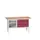 werkbank,HxBxD 830-930x1500x600mm,multiplexblad,uitrusting: 3laden