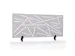 Ecran de séparation acoustique motif découpé 60x160cm Gris clair