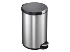 Luxe Pedaalemmer 12 Liter mat RVS Artistic step