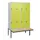 Dubbeldekse dekenkist,HxBxD 1950x1200x815mm,4x2vak.,vak B 300mm