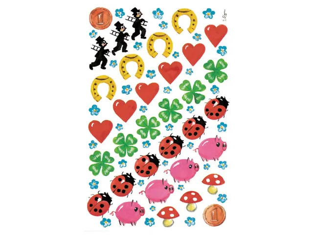 papieretiket Z-design Creative pakje a 3 vel geluksbrengers