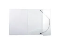 Kreacover Elastomap A4 Transparant Polypropyleen Met 3 Kleppen