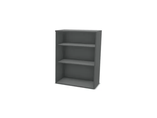 kantoorstelling,opbouwelement,HxBxD 1070x800x445mm,MS-donkergrijs