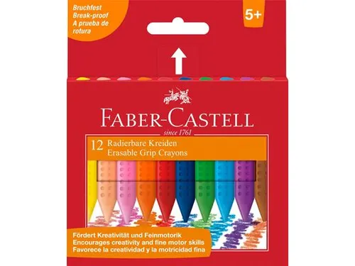 krijt Faber-Castell GRIP doos 12 stuks