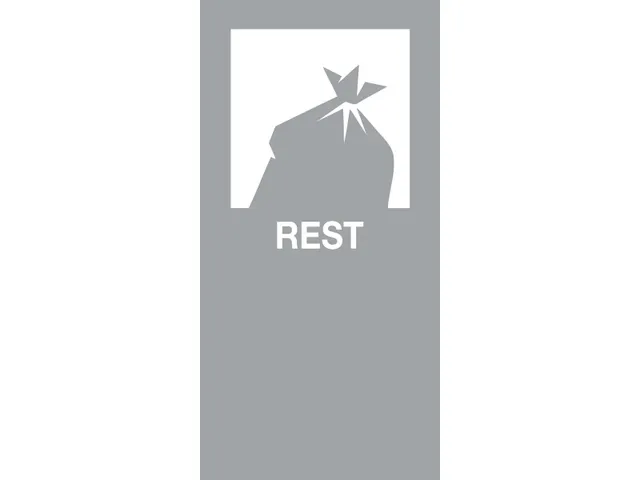 Magneetsticker REST Grijs