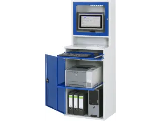 Computerkast 1770x650x520mm Uittreklade Voor Toetsenbord Monitorvak - 3