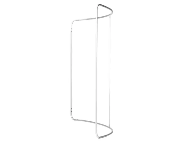 Beurswand Zipper-Wall Curved Basic 300x230cm