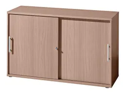 Schuifdeurkast Hxbxd 748X1200X400Mm 2 Oh Kastromp/front Noten/noten