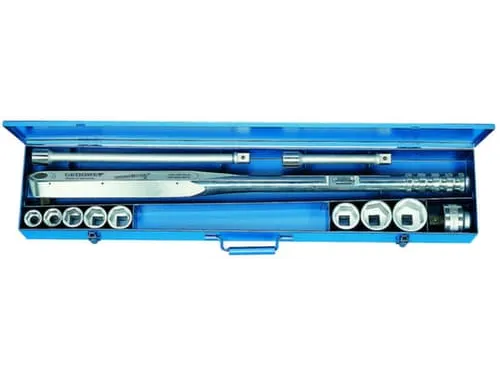 GEDORE 8563-30 Momentsleutel DREMOMETER D 3/4 inch 140-760 Nm,set mm