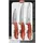 Clauss Keukenmessenset Rood Doos 3 Stuks