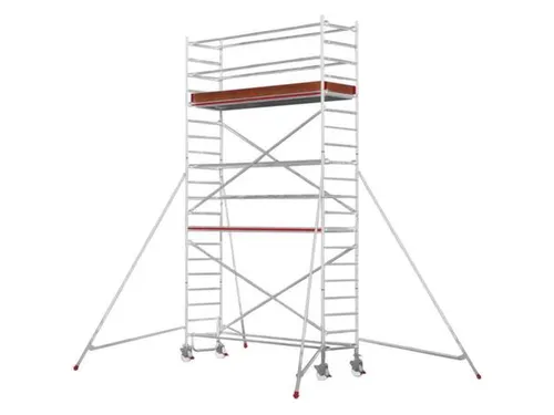 rolsteiger,reik H 6,4m,steiger H 5,64m,2platform(s),m. luik